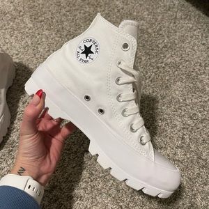 White high top converse